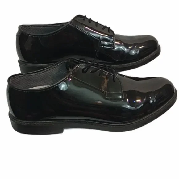 Bates High Gloss Uniform Oxford service shoes